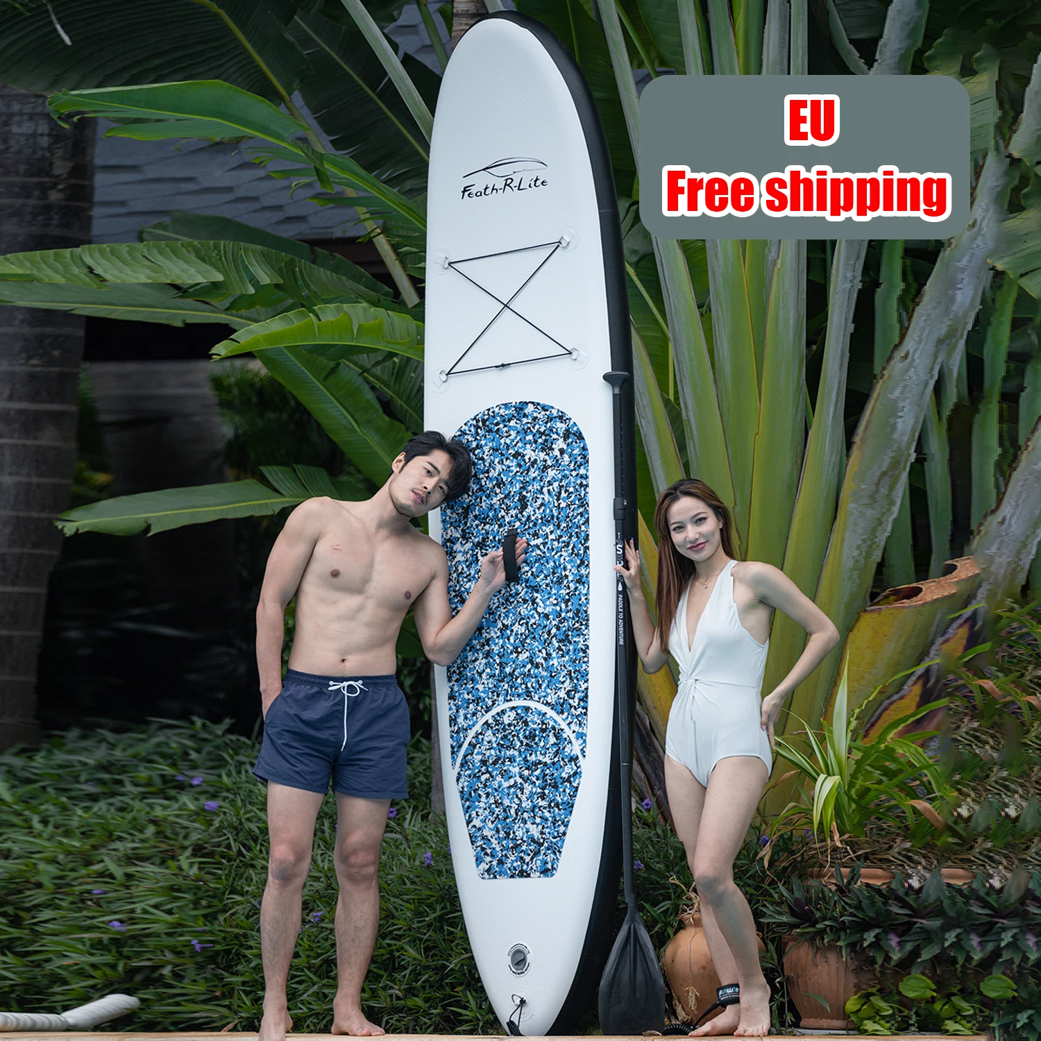 EU Free Shipping Dropshipping Wholesale Paddle Board Accessories Inflatable Paddle Surf sup Board Surfboard Fiberglass