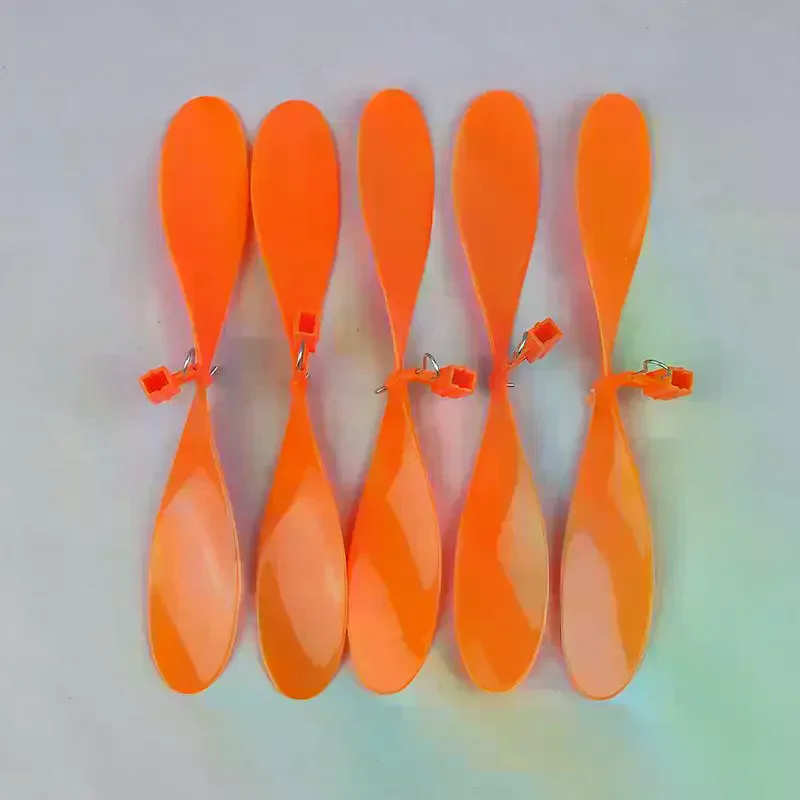 

10pcs 180mm Rubber Band Powered Propeller For Model Aircraft Propeller Supply Student Airplane Spinner