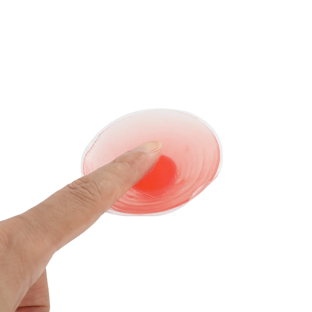Ivita adesivo de silicone incrível imitação de adesivos de mamilo aparência natural para mulheres adesivos de mamilos de silicone líquido