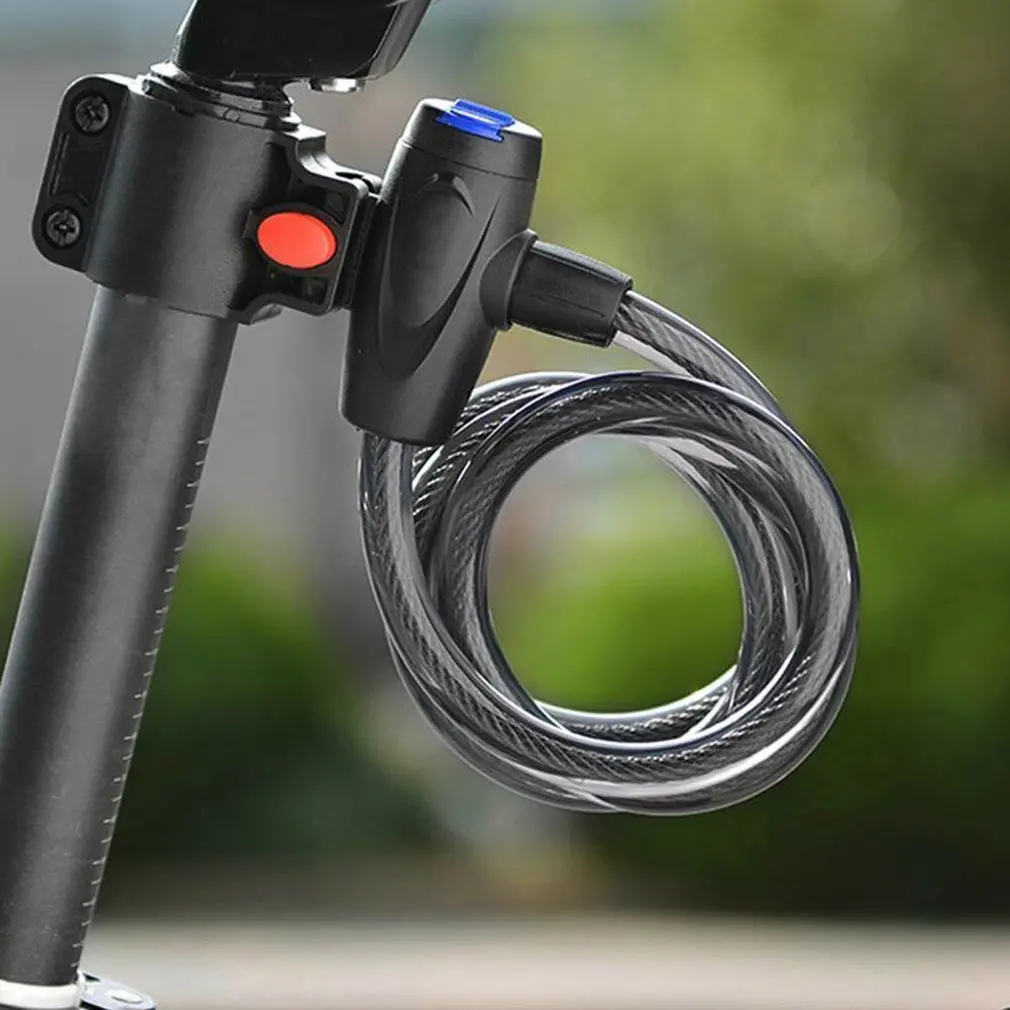 Serrure anti-vol en acier inoxydable B2 JOLock pour vélo électrique, cadenas de scooter, câble de sécurité pour la plupart des vélos