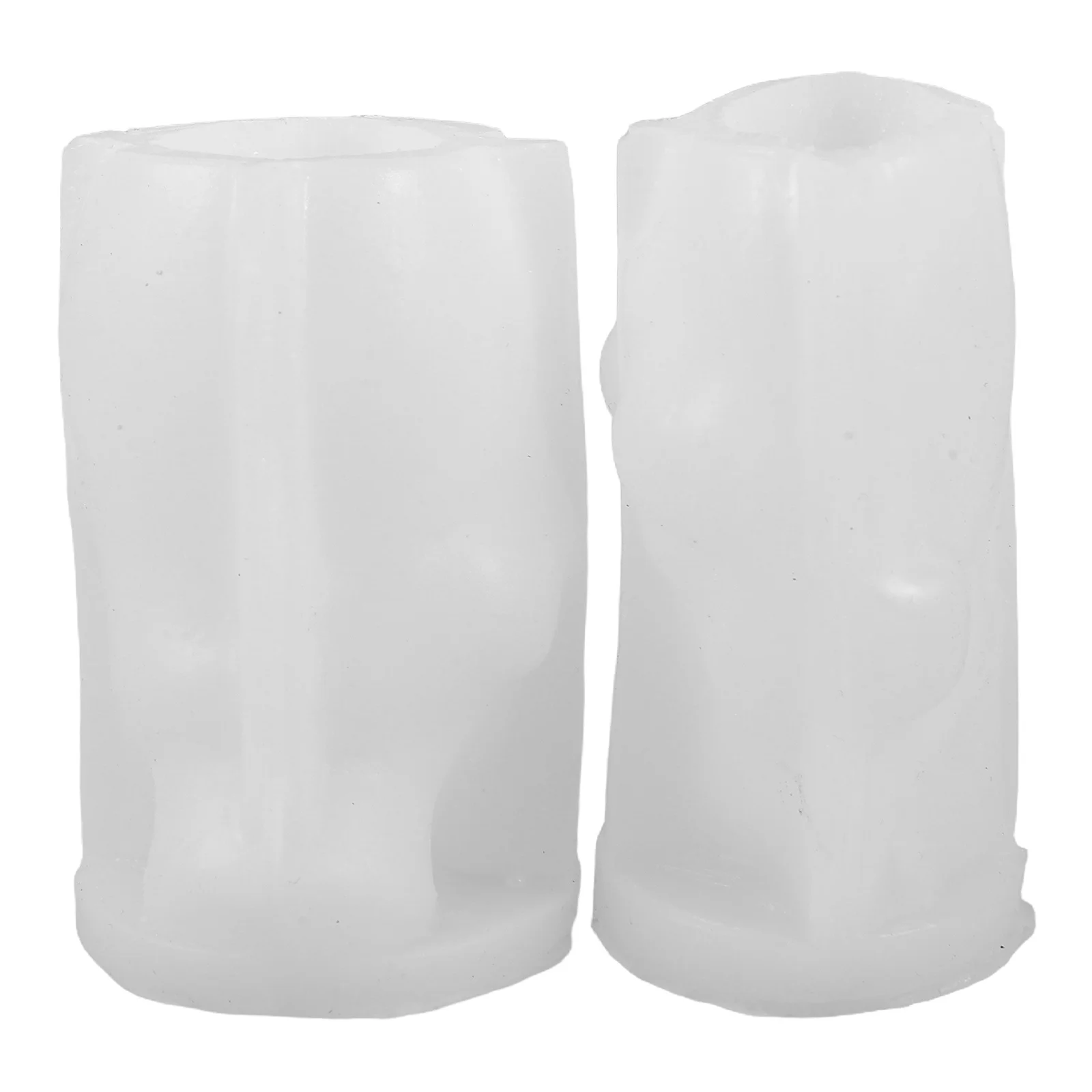 

2Pcs Snowman Silicone Mold for Wax Melts Making DIY Resin Crafts Christmas Scented Mold Holiday Decor Ornament