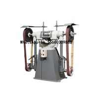 Manual Metal Sand Belt Sander Grinder Grinding Sanding and Polishing Machine for Faucet IndustryHardware Polishing