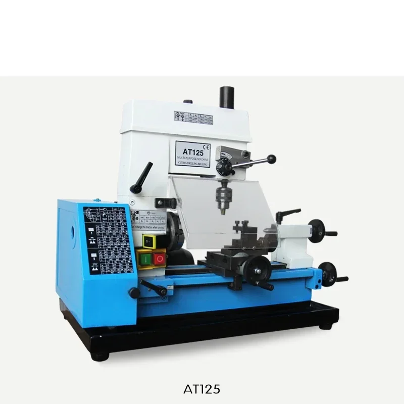 Lathe Turning Drilling Milling Machine Tool Household Turning Drilling Milling Machine DIY Machine Tool Metal Processing