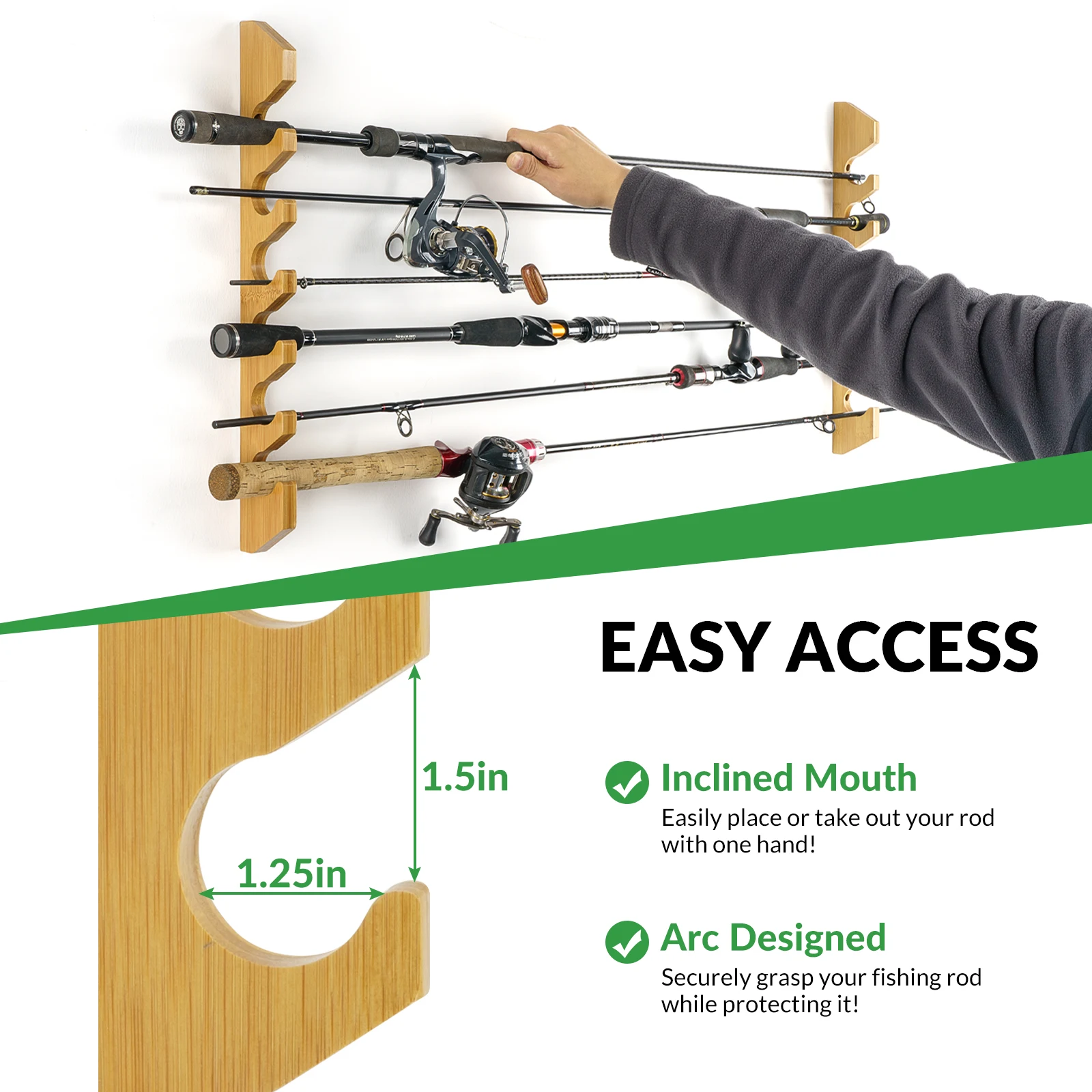 Thumbnail 4 - #36 Cheapest Fishing Rod Holders & Storage Racks Deals You Can Get