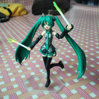 14cm Anime Hatsune Miku Figma 014 Joint Movable Face Change Boxed Doll PVC Action Figure Decoration Model Toys Kids Girls Gift