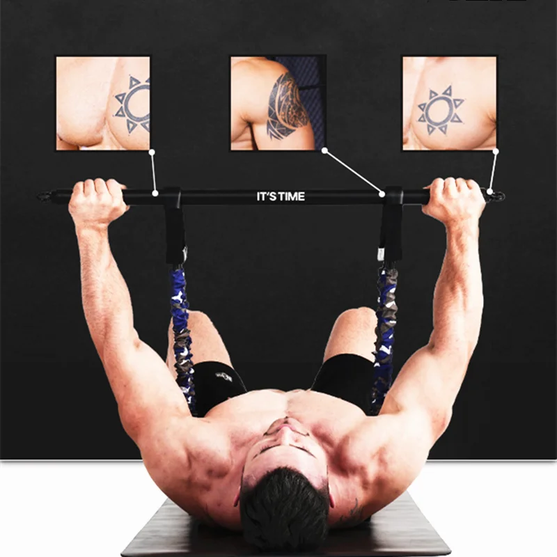 bandes-de-resistance-reglables-avec-barre-de-poussee-equipement-d'entrainement-de-bras-de-poitrine-pour-l'entrainement-de-force-de-gymnastique-a-domicile