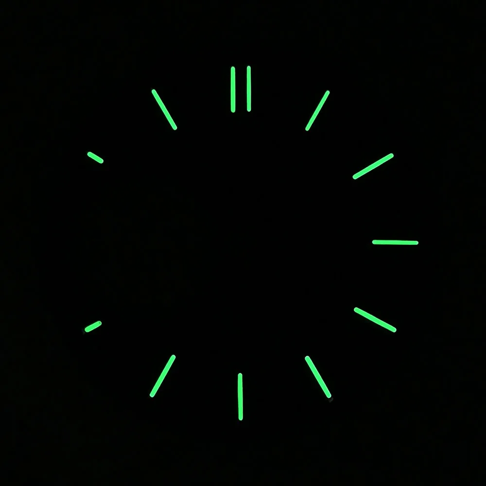 NH38 dial Custom Logo 28.5mm watch dial green luminous dial Suitable for NH38 movement watch accessories Watch repair tools