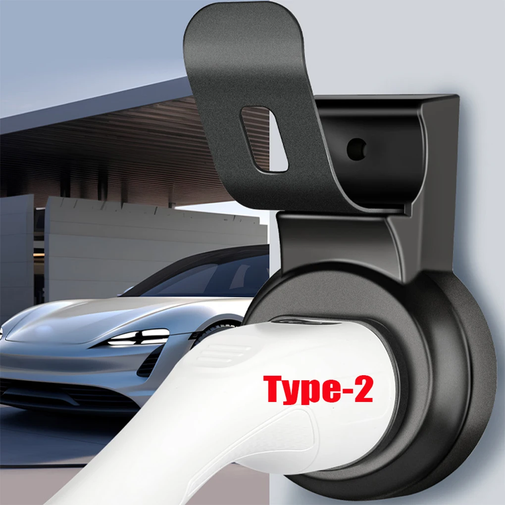 Metal EV Charging Cable Organiser With Hook Charging Cable Organiser Ev Charger Cable Holder Durable