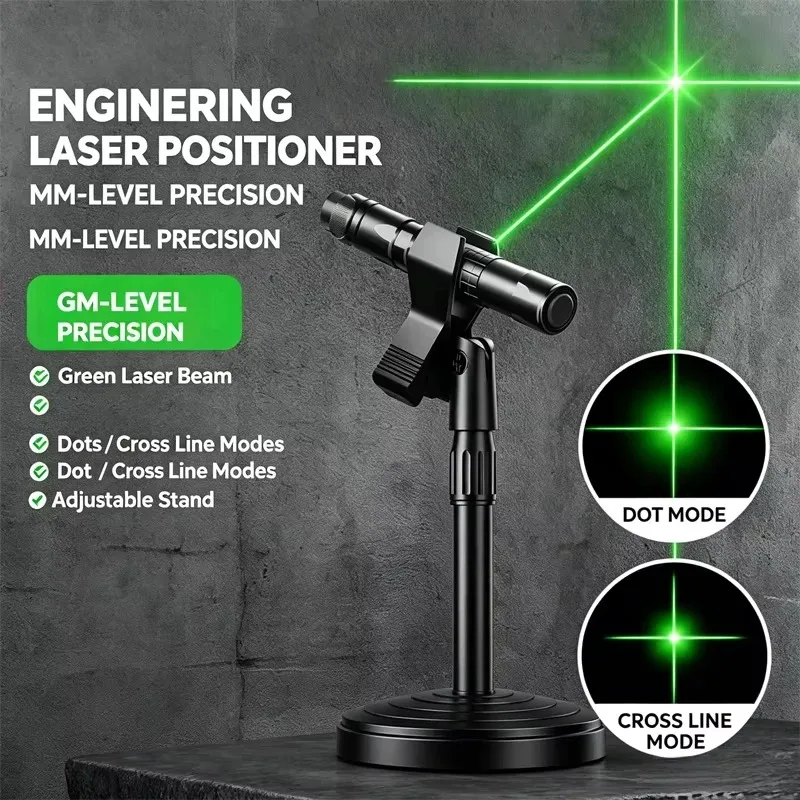 Cross Line Self Leveling Laser Level Tool Infrared Alignment Marker Pointer For Construction Engineering Marking Work