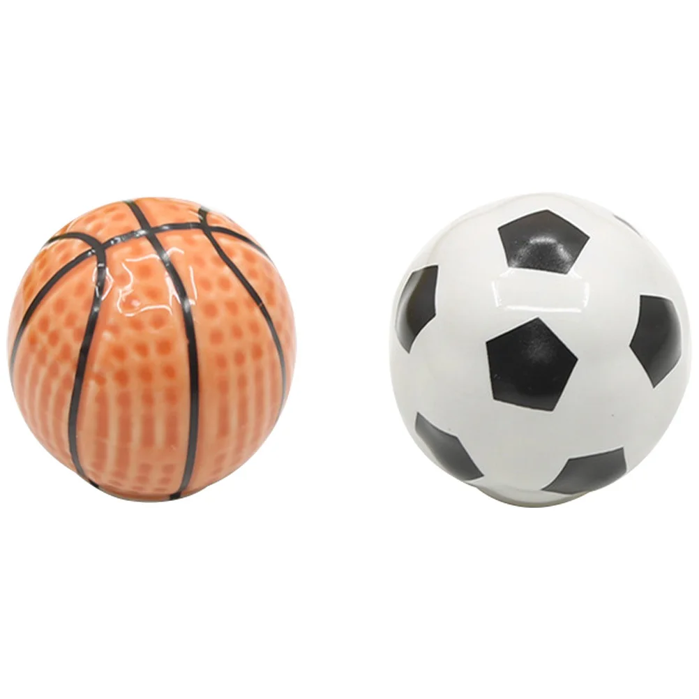 

2Pcs Ceramic Sports Ball Drawer Knobs Replacement Handles for Cupboard Dresser Cabinet Furniture Cabinet Handles