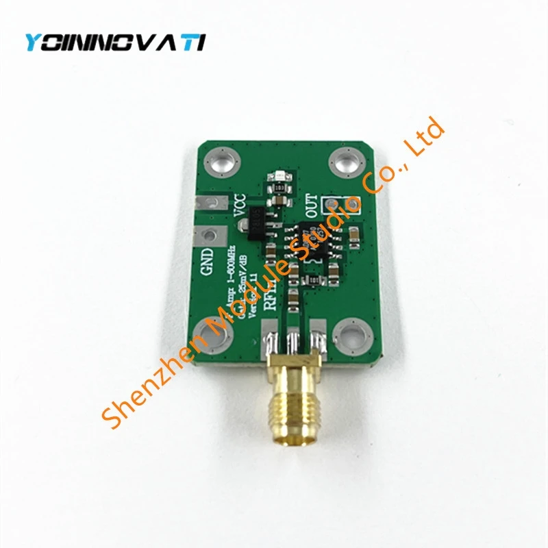 1pcs AD8307 RF Power Meter Logarithmic Detector Power Detection 1-600MHz RF Detector Power Meter