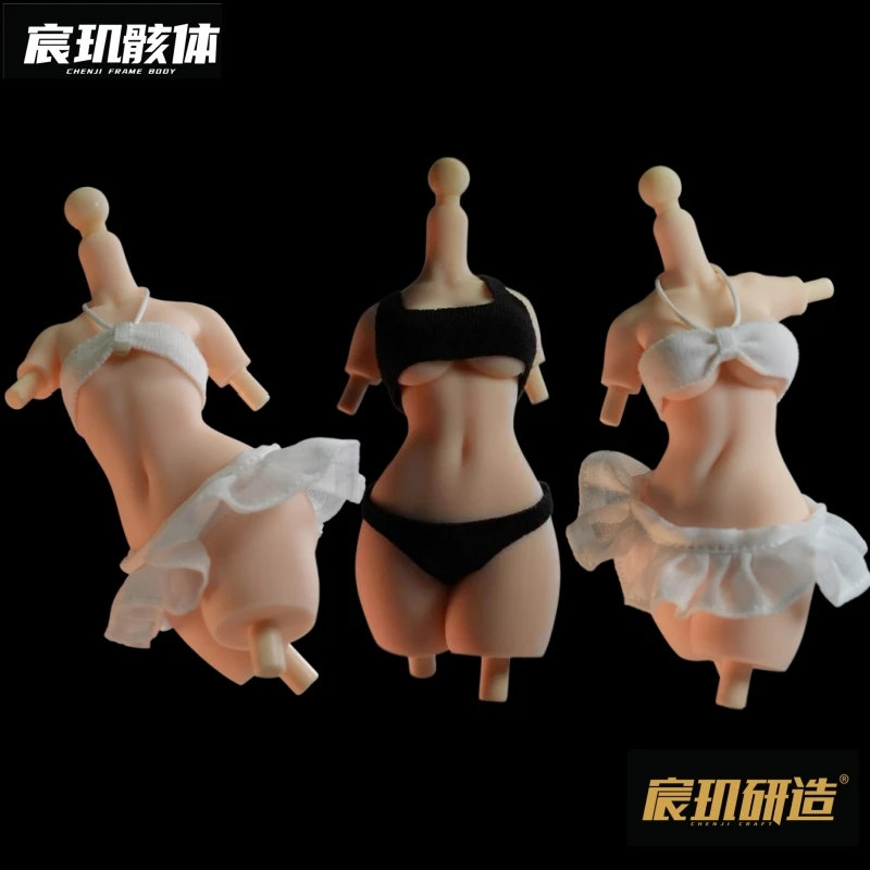 

Chenji Frame 1/12 Scale Body S L Xl Size Seamless Moblie Suit Girl Action Figure Model Accessory 6" Female Soldier Decoration