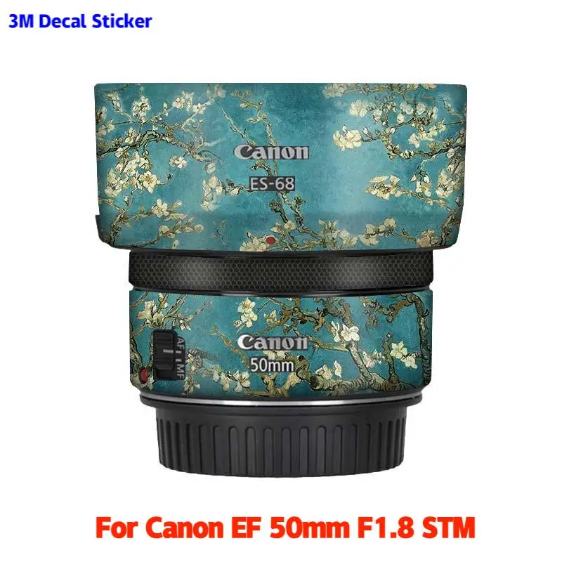 

EF 50mm F1.8 STM Anti-Scratch Lens Sticker Protective Film Body Protector Skin For Canon EF 50mm F1.8 STM EF50/1.8