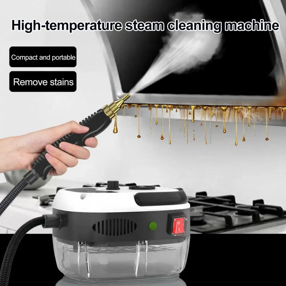 

US Plug 2500w Handheld High-Temperature Pressurized Steam Cleaner, Handheld Pressure Multi Purpose Cleaner Home Use