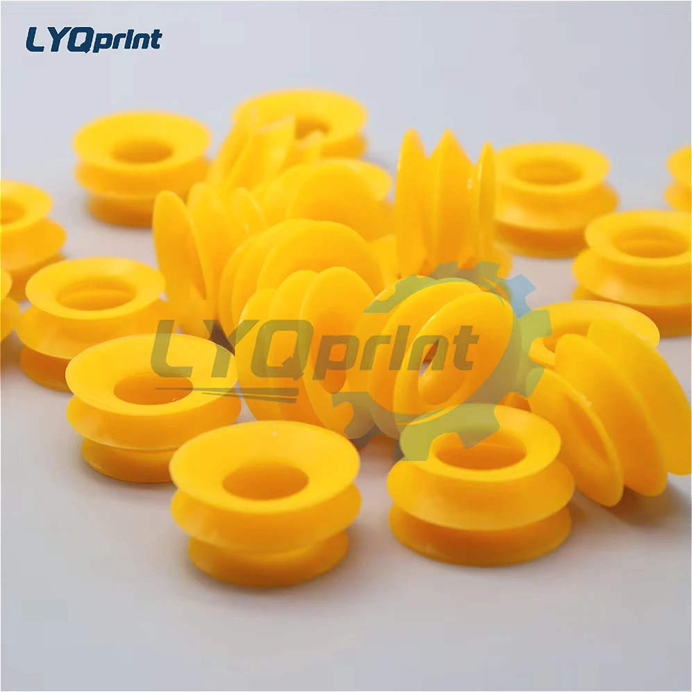Best Quality Three-Layer Nozzle Paper Sucker Cup 300 700 705 Silicone Suction Organ Nozzle For Roland Printing Machine Sucker
