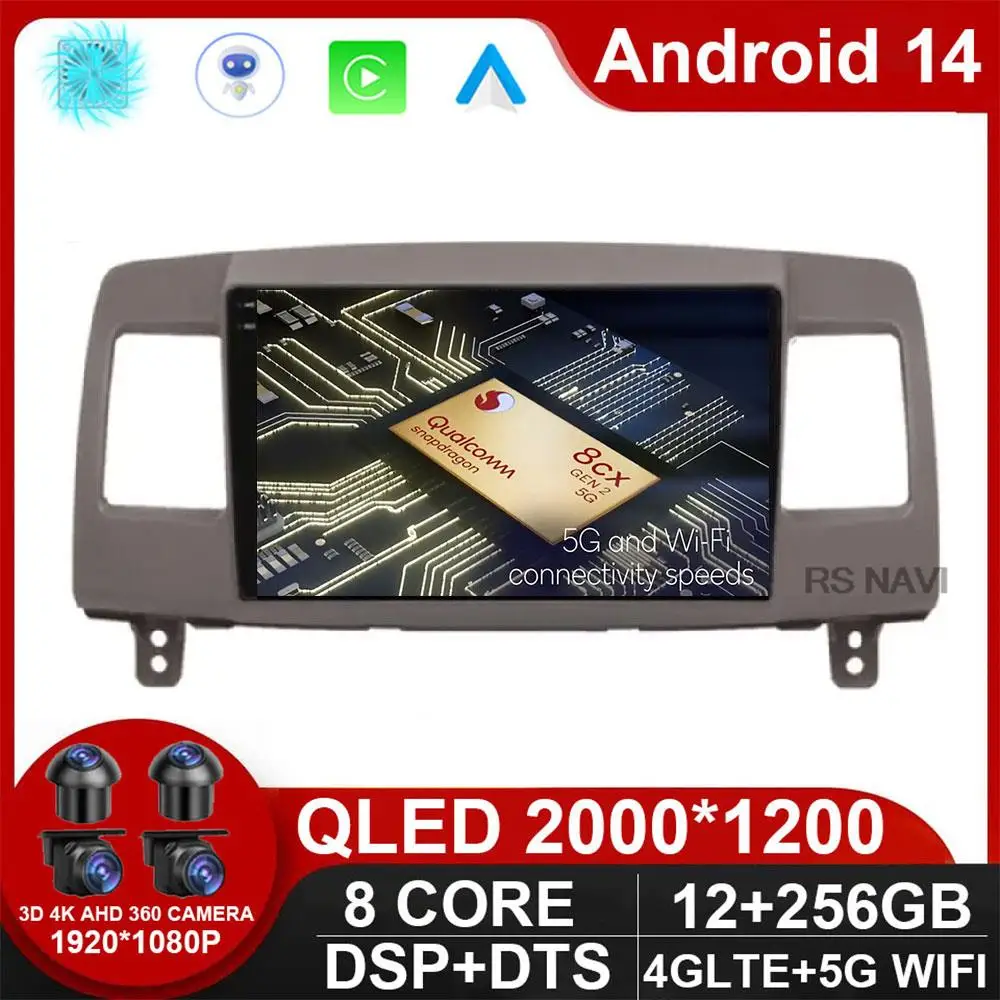 

Android 14 For Toyota Mark II 9 X110 2000 - 2007 Multimedia Monitor Screen TV Carplay GPS Navigation Stereo Radio Video Player