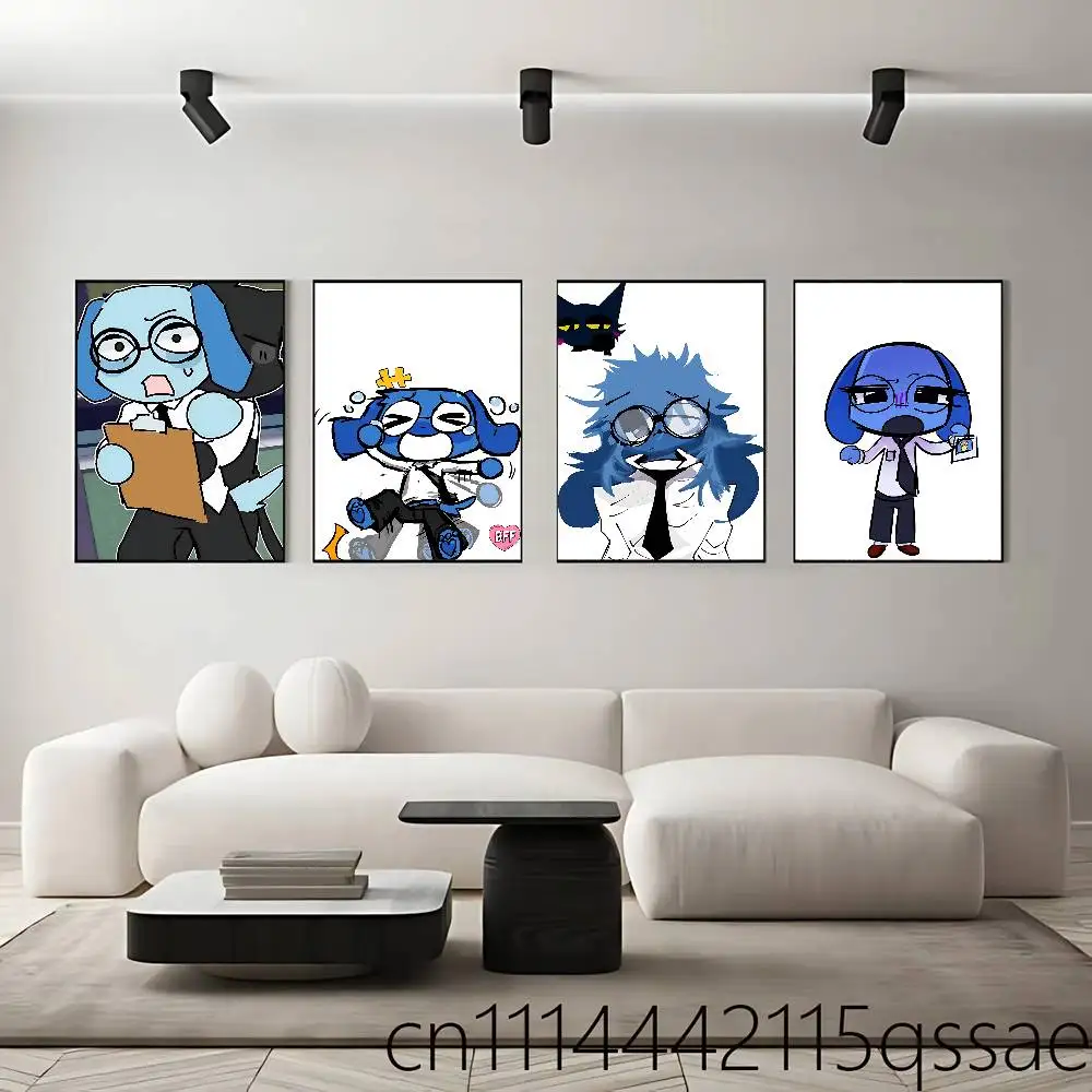 For Animal Anomaly Secretary Poster Wall Art Posters, Texture Paintings, Ideal Gift for Room Decoration