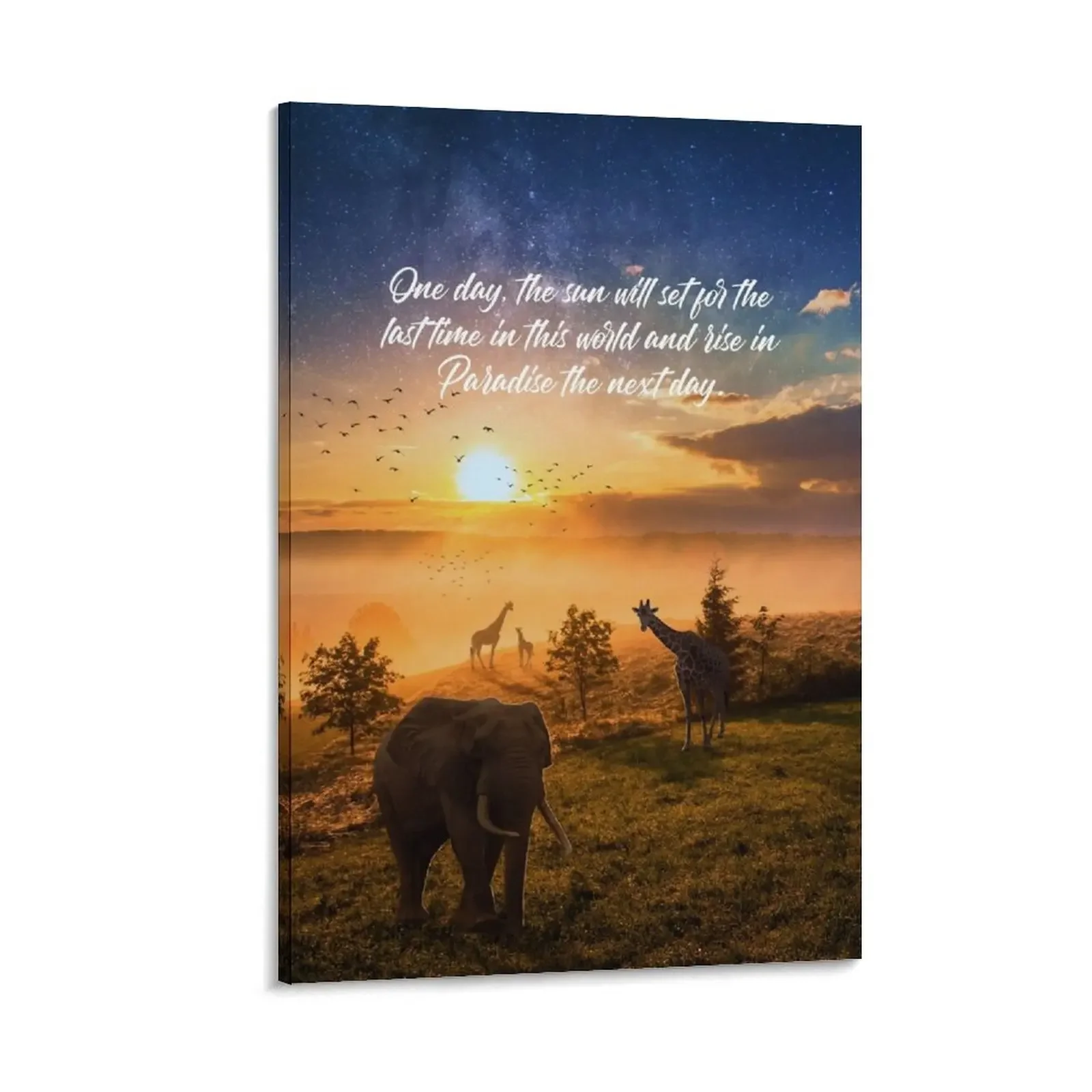 

Sunrise In Paradise Canvas Painting Paintings on canvas for living room canvas wall art aesthetic room decor