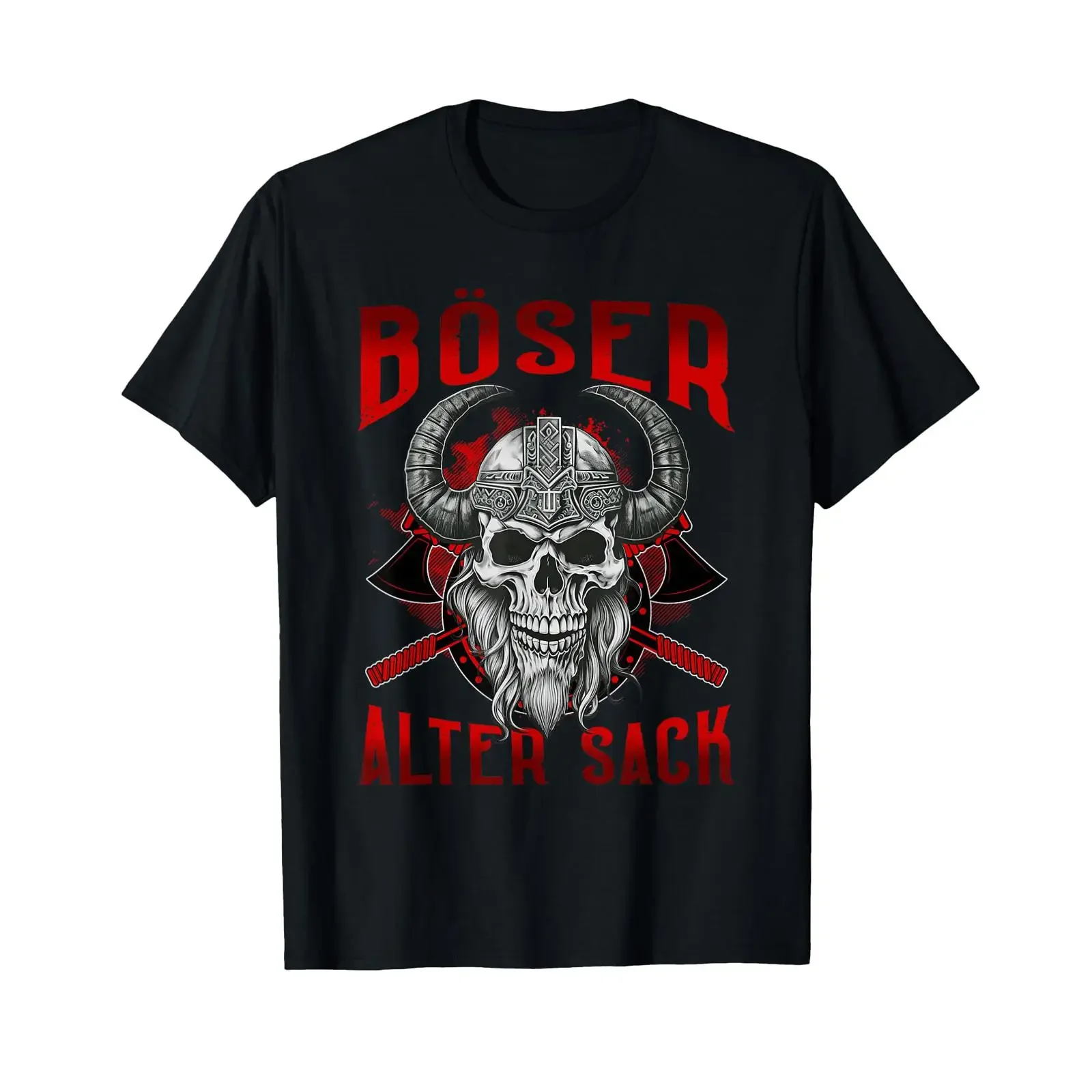 Bad Old Man Sack T Shirt black vintage Washed Breathable Stretched streetwear Top For Everyday Wear Soft Stylish Comfortable