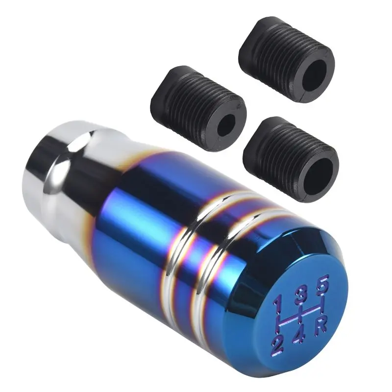 A56P-3 Inch Bride Burnt Blue Universal Car 5 Speed Gear Shift Lever Manual Shifter Knob