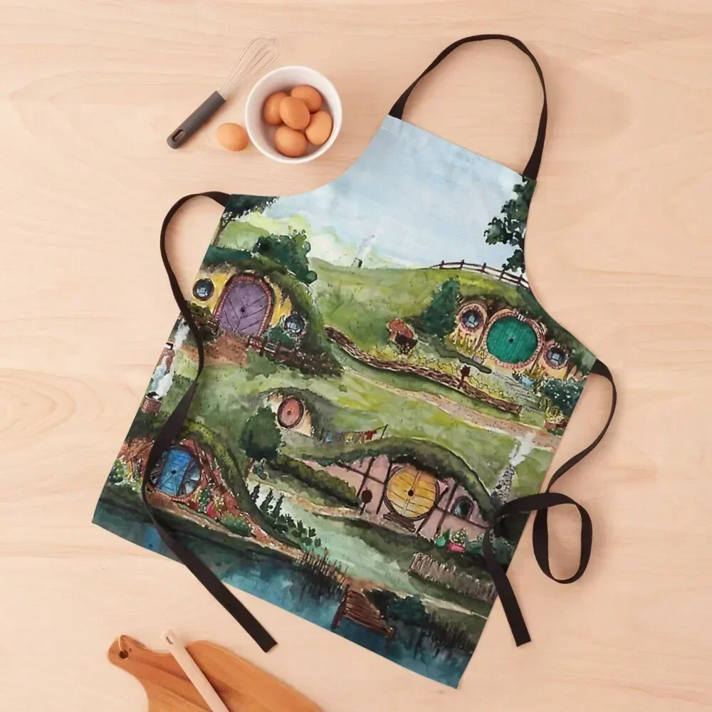 

The House of Dwarf Apron japanese style Things For Kitchen Womens Dresses Kitchen accessories Apron