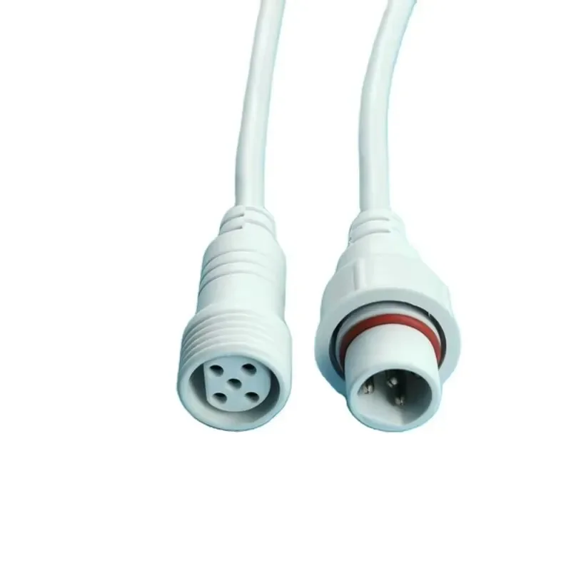 

Custom M11/M12/M14/M15/M16 LED Street Waterproof Cable, 2/3/4/5-Pin Male-Female Mating Extension PVC Power Cable Connector