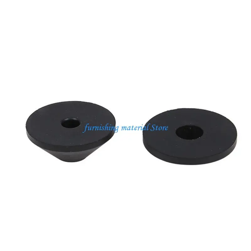 Y5GD 12Pcs Rubber Sealing Conical Washers Beveled Washers Conical Rubber Washers Toilet Tanks Prevent Leakage Bolt Kits