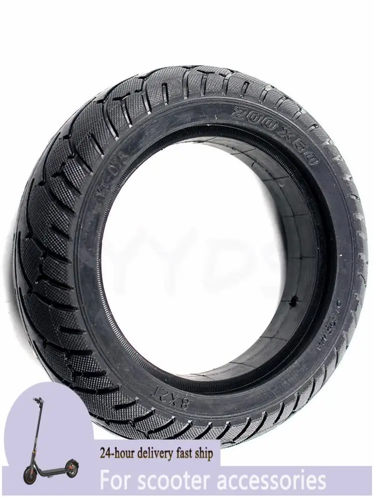 For Speedway Mini 3/4 Pro Front Wheel Solid No Inflation Tire 200x50 Explosion Proof Tire Electric Scooter Solid Tubeless Tire