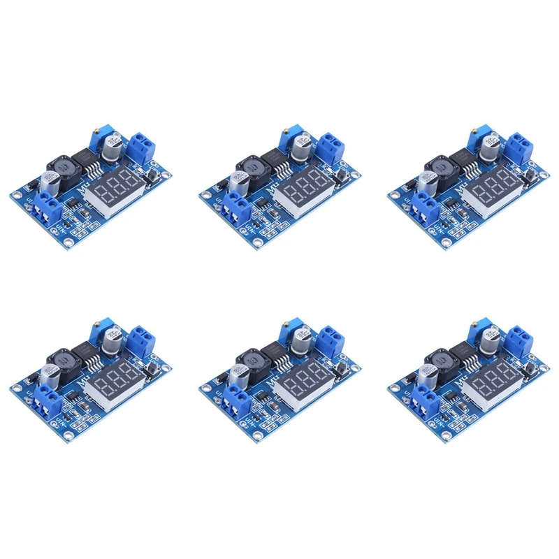 6X DC-DC Step-Up Converter Module 4A Power Supply Voltage Adjustable XL6009E1