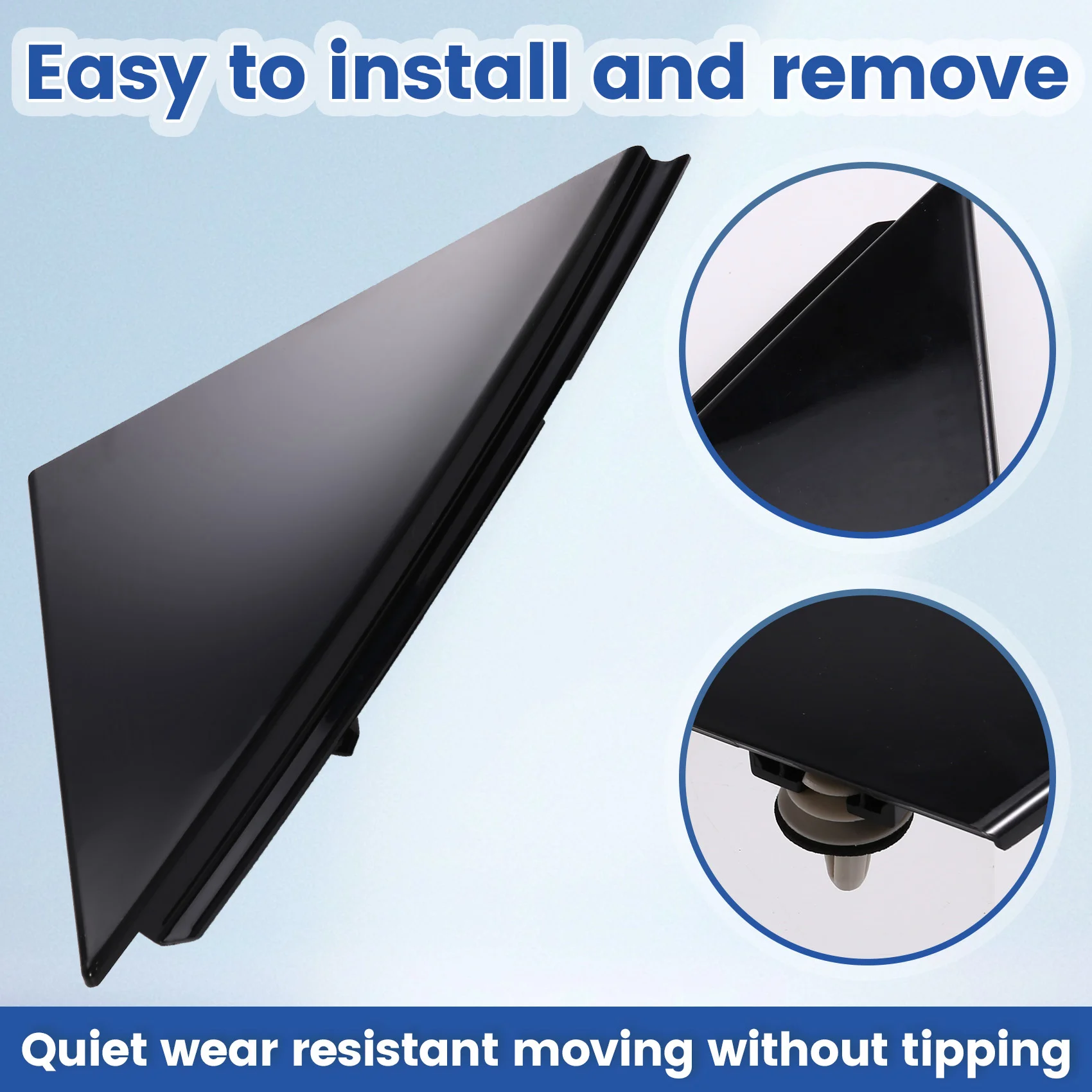 

A85E-Side Door Mirror Triangle Rearview Window Corner Frame Replacement Part For Buick Lacrosse 2016-2021 New Trim Panel