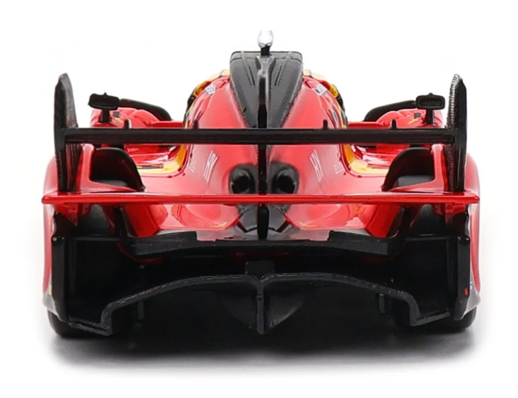 Bburago 1:43 le mans ferrari 499p 2022 488 250 512 liga de luxo veículo diecast puxar para trás carros modelo brinquedo coleção presente