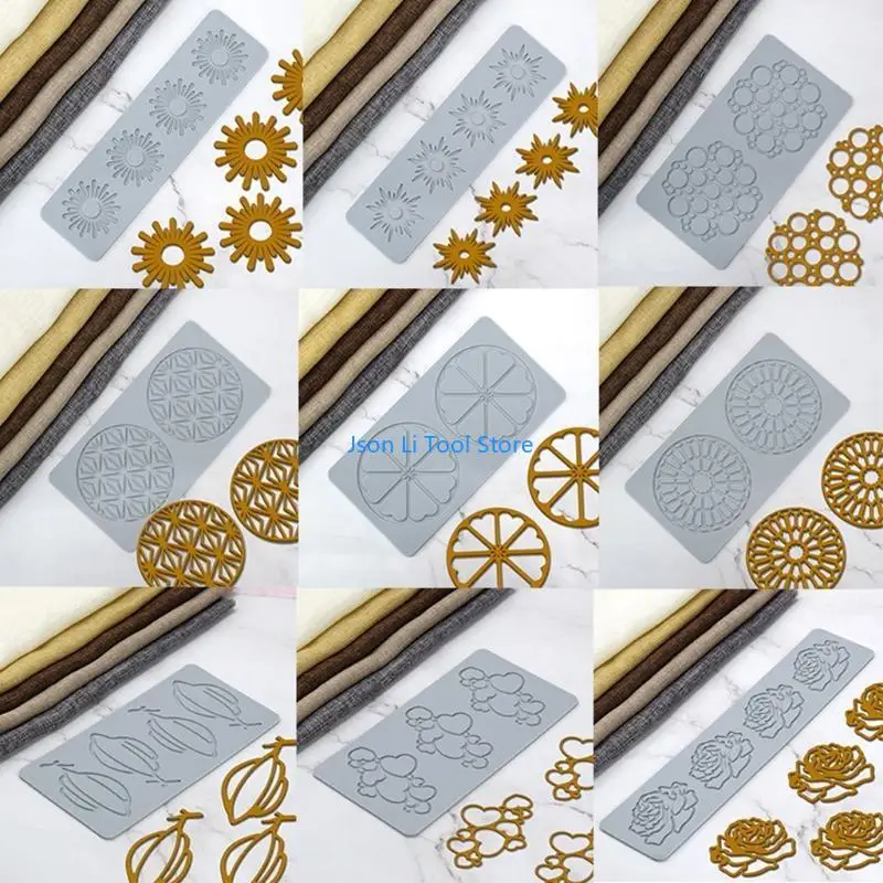 

Y08D Silicone Chocolate Candy Moulds Material 9 Different Styles to Choose