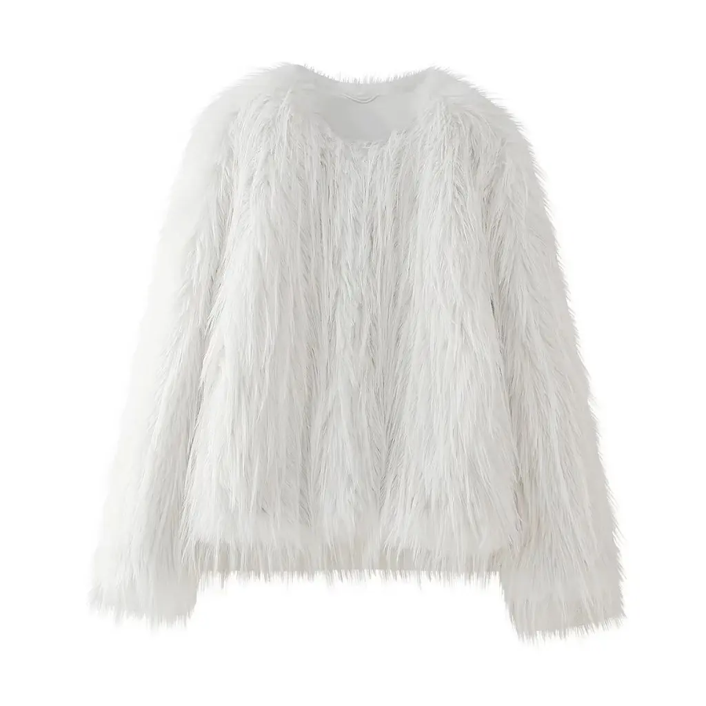 

Женская шуба из искусственного меха, модная маленькая короткая куртка из лисьего меха на осень-зиму, уличный стиль, стиль Haining