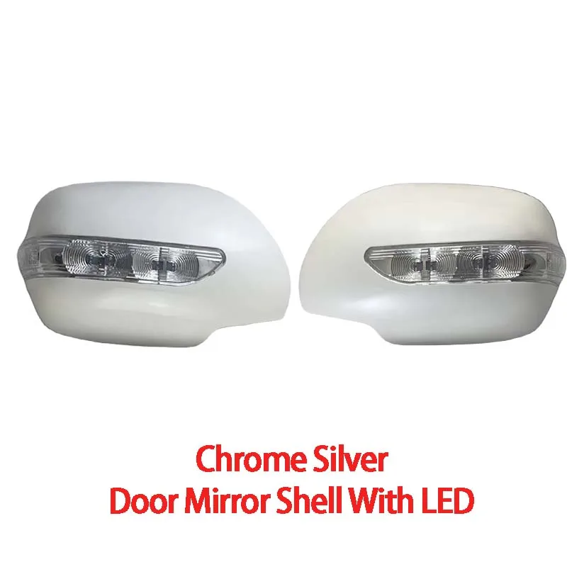 

Накладки на зеркала заднего вида из хромированного ABS-пластика для Toyota Prado 4Runner 2003-2009, аксессуары для автомобиля