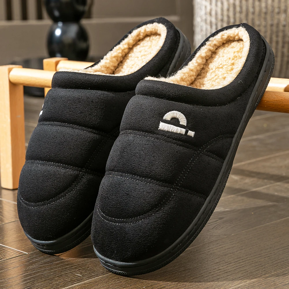 Comfortable Suede Platform Slippers Image 2