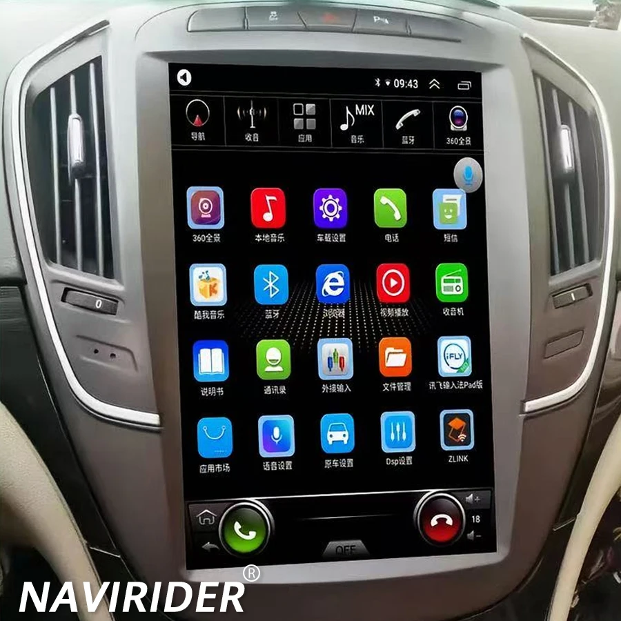 Tela qled 12.8 polegadas android 15 carplay qled estéreo gps para opel insignia buick regal 2013-2025 carro vídeo multimidia player hu