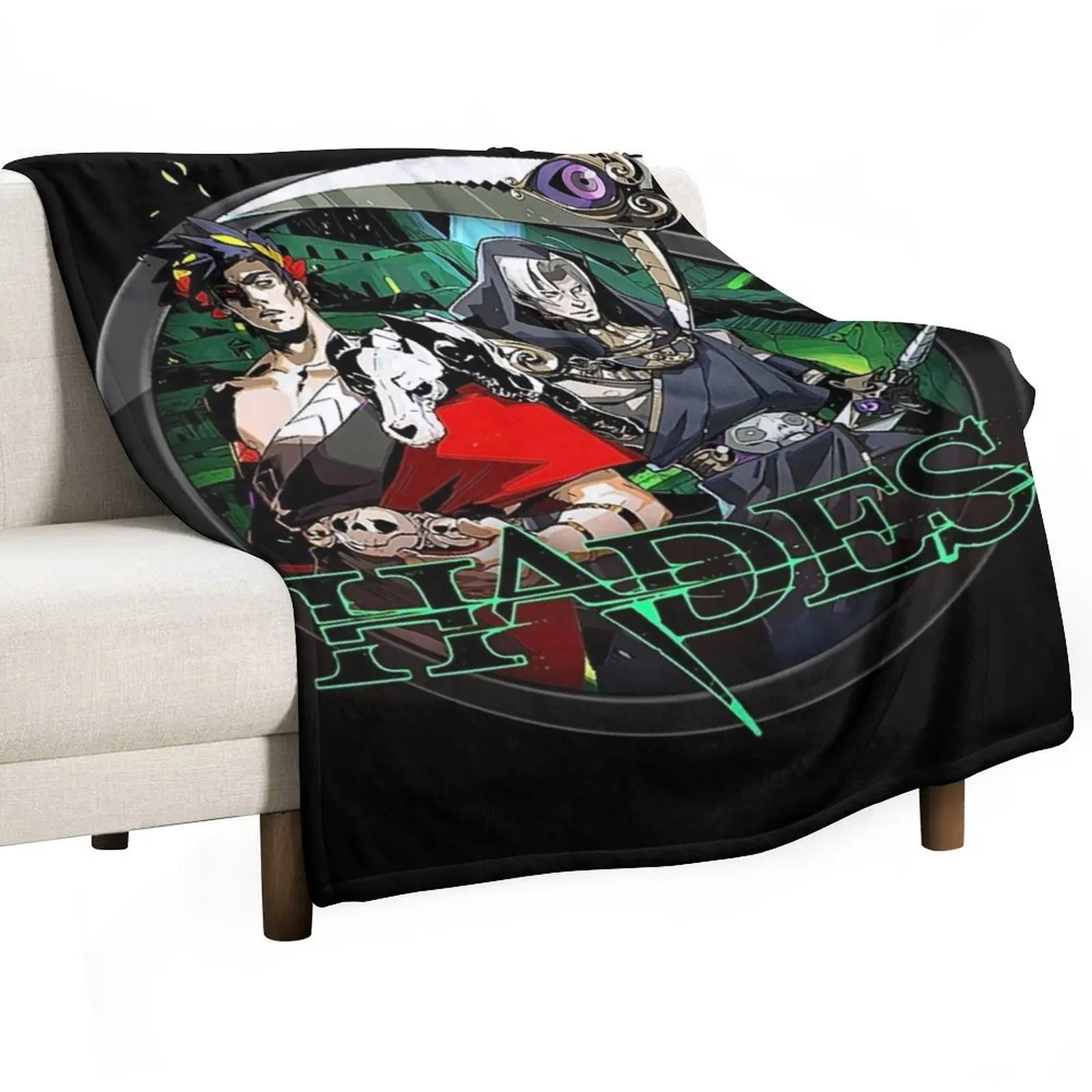 

Zagreus Thanatos Throw Blanket heavy to sleep Shaggy Camping Softest Blankets