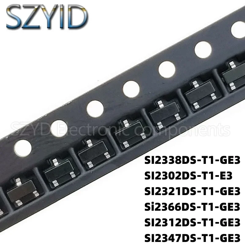 100PCS SOT23  SI2338DS-T1-GE3 SI2302DS-T1-E3 SI2321DS-T1-GE3  SI2312DS-T1-GE3