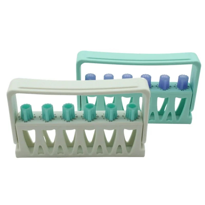 10Pcs Autoclavable Dental Endo File Holders Counting Disinfection Box Dentist Endodontic Root Canal Sterilization Case Rack