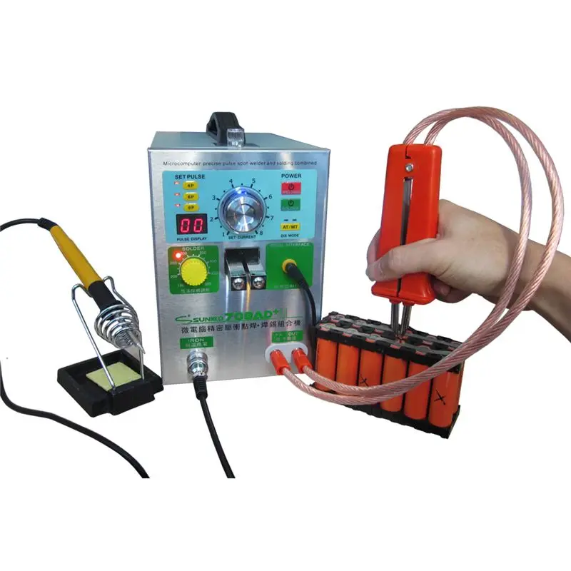 SUNKKO 709AD+ Spot welders 1.9KW Fixed Spot Battery 4 In 1 Machine 18650 spot welding 220V 110V