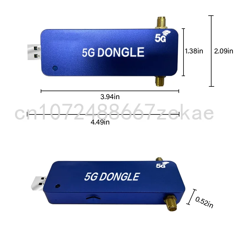 High Speed 5G Dongle Usb with Sim Slot 5G LTE Removable External 5g Antenna for Industrial LTE & Personal