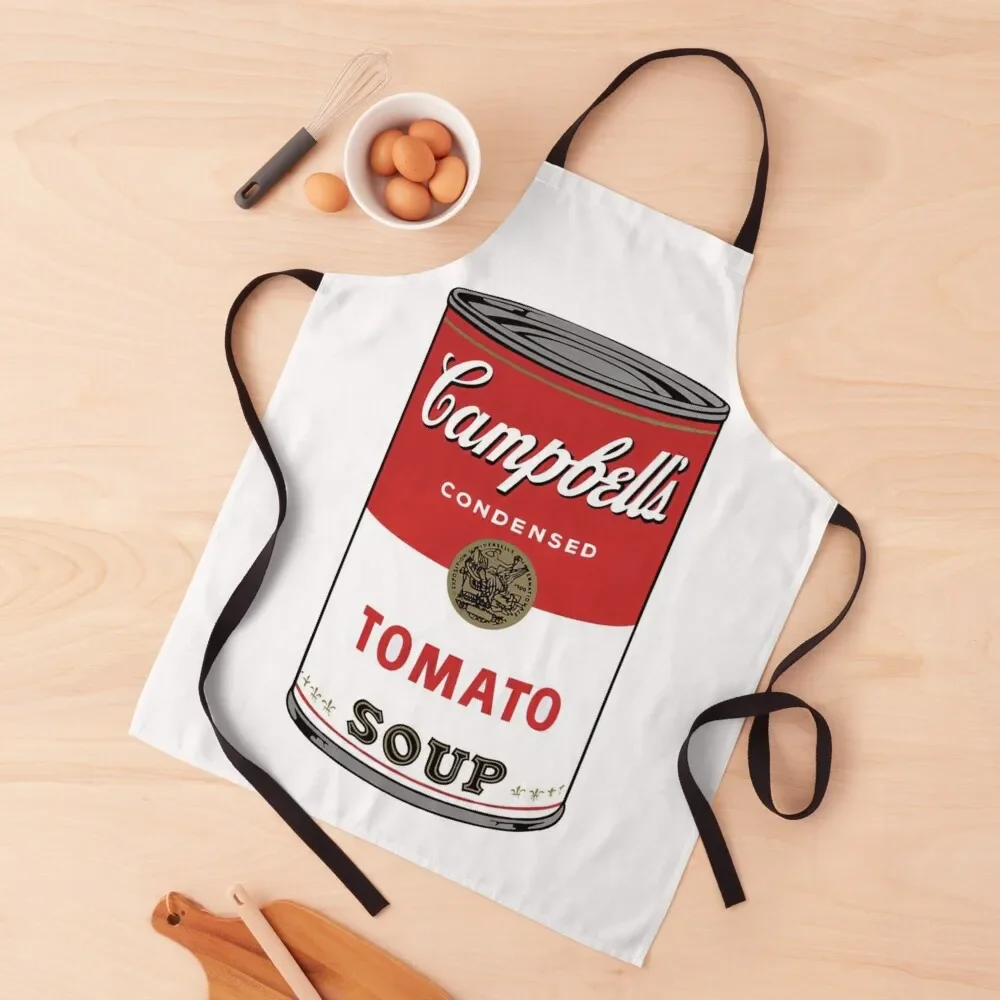 

Vintage Campbell's Tomato soup Apron with personal logo Household Items Useful For Woman barber men Apron