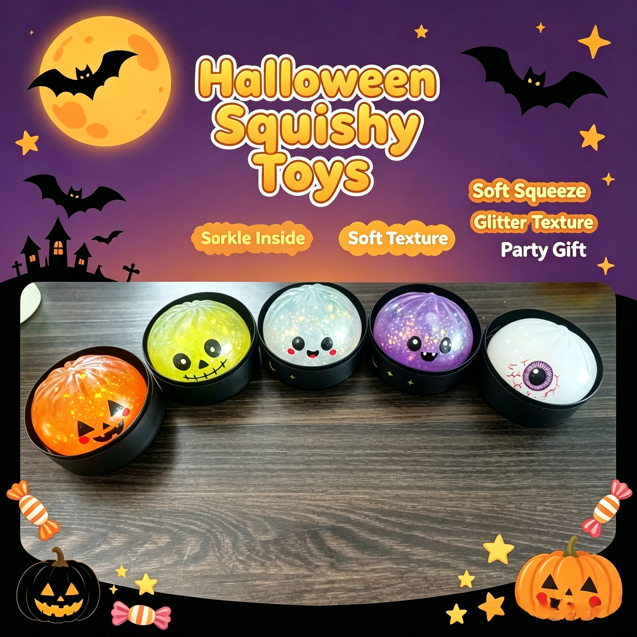 Halloween Dumpling Squishy 3