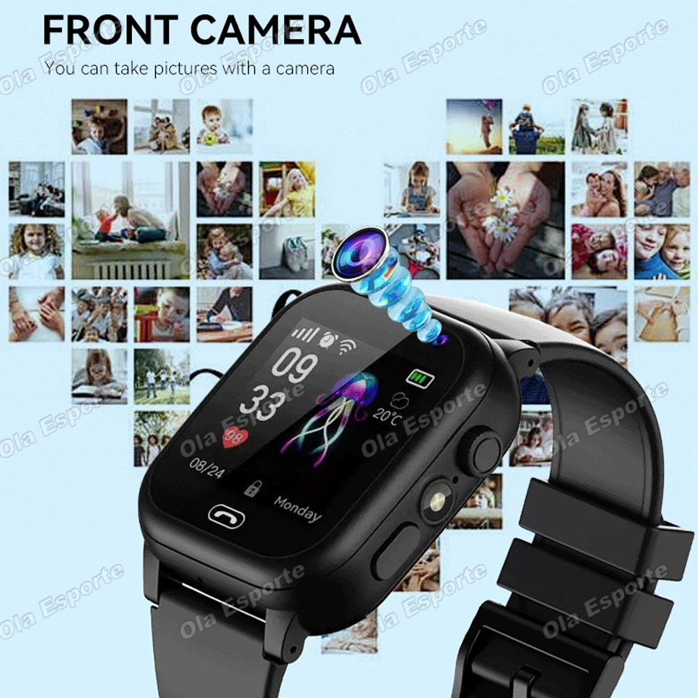 Smartwatch dla dzieci z kartą  – Kids Smartwatch Gps recenzja i cena