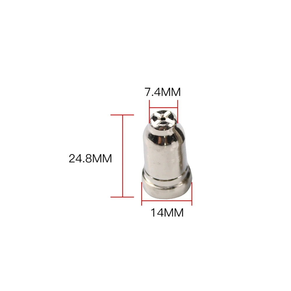 33 Buah SG-51 SG51 Ujung Diffuser Gas Elektroda Cup Shield Plasma Cutting Torch Habis Pakai