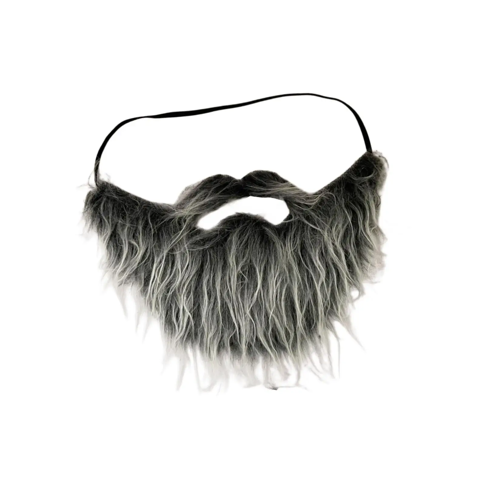 Artificial Fake Beard Moustache Disguise Plush Fabric Facial Hair for Adults for Halloween Carnival Dress Up