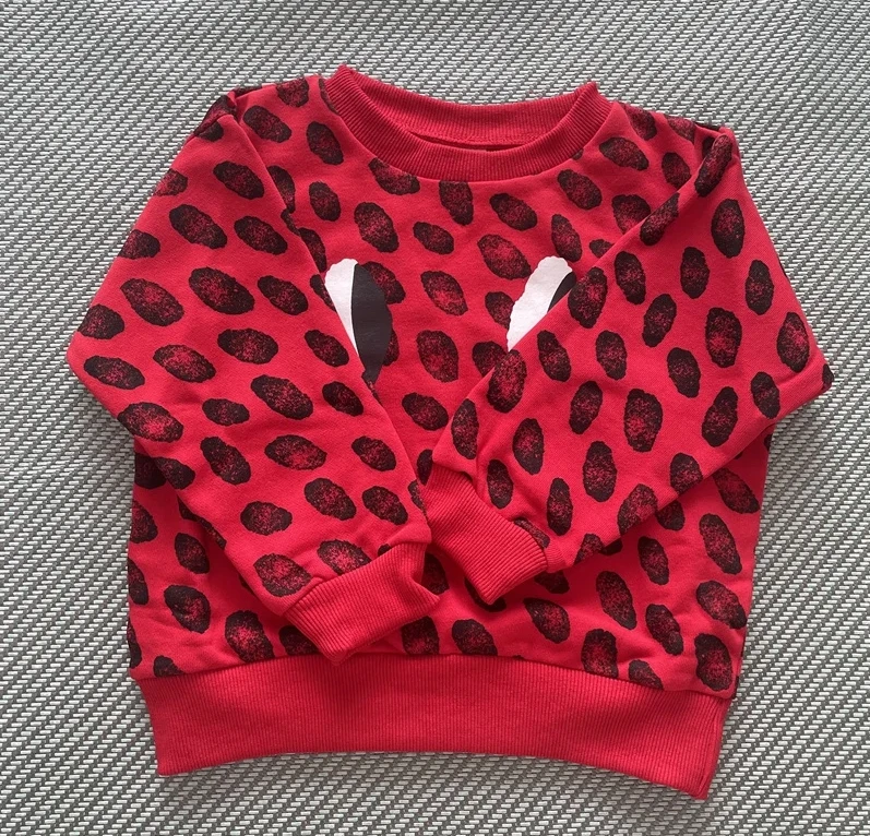 Clearance 2026 Autumn Kids Sweaters Printed Girl Boy Casual Sweatshirts Long Sleeve Children Pullover Pant Set Clothes