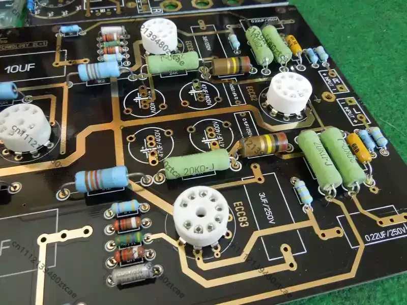 A19 SL-1 Transistor Preamp DIY PCB Kit Full Components No Vacuum Tube HiFi Audio Board