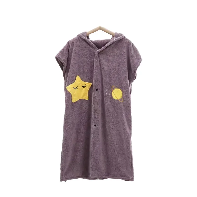 Peignoir portable en microfibre pour femme, serviette de bain douce pour adultes, textile de maison, serviettes de bain et de Sauna, salle de bain