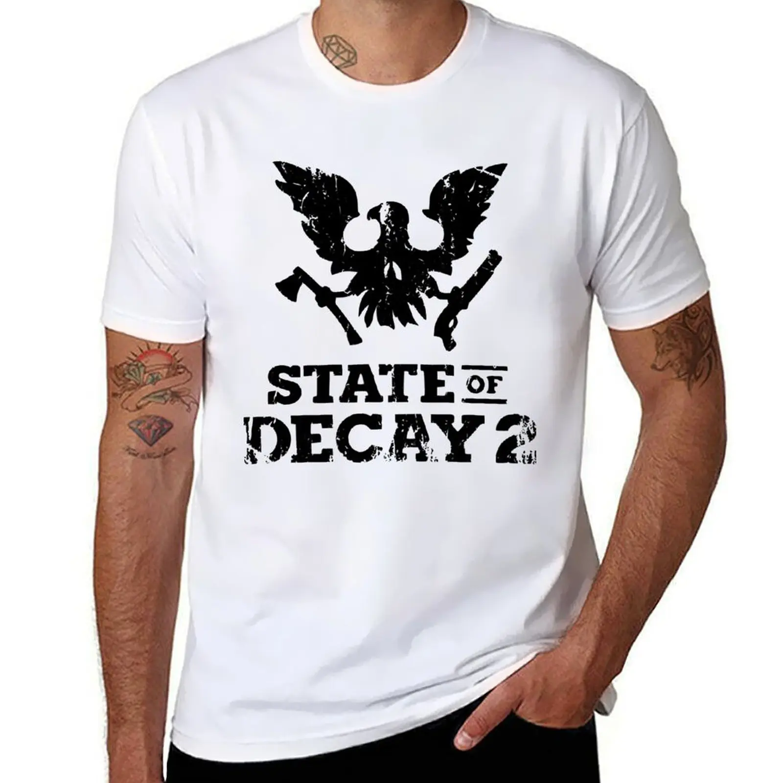 

State of decay 2 For Fans T-Shirt t shirts for man cotton funny t shirts dark humor graphic t shirts for man T-Shirt